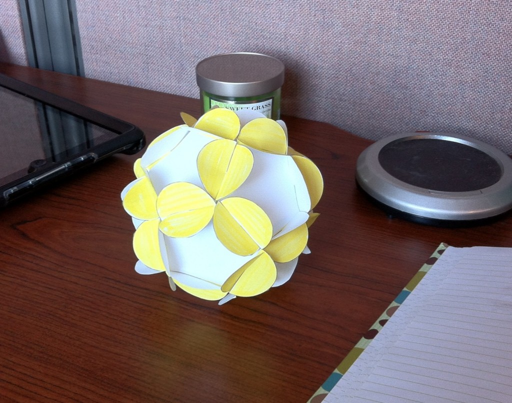 Papercraft Paper ball