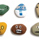 Star Wars painted rocks