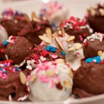 Chocolate-Dipped Oreo Truffles Sprinkles