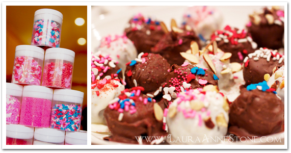 Chocolate-Dipped Oreo Truffles Sprinkles