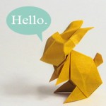 Origami Rabbit by Maekawa