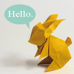 Origami Rabbit by Maekawa