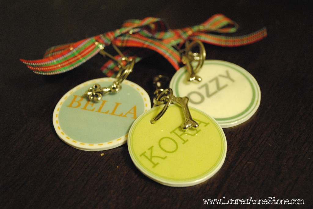 Shrinky Dink Dog Tags