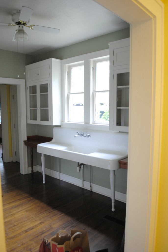 Modern Kitchen - Biggest, shallowest sink in history, but I love it!