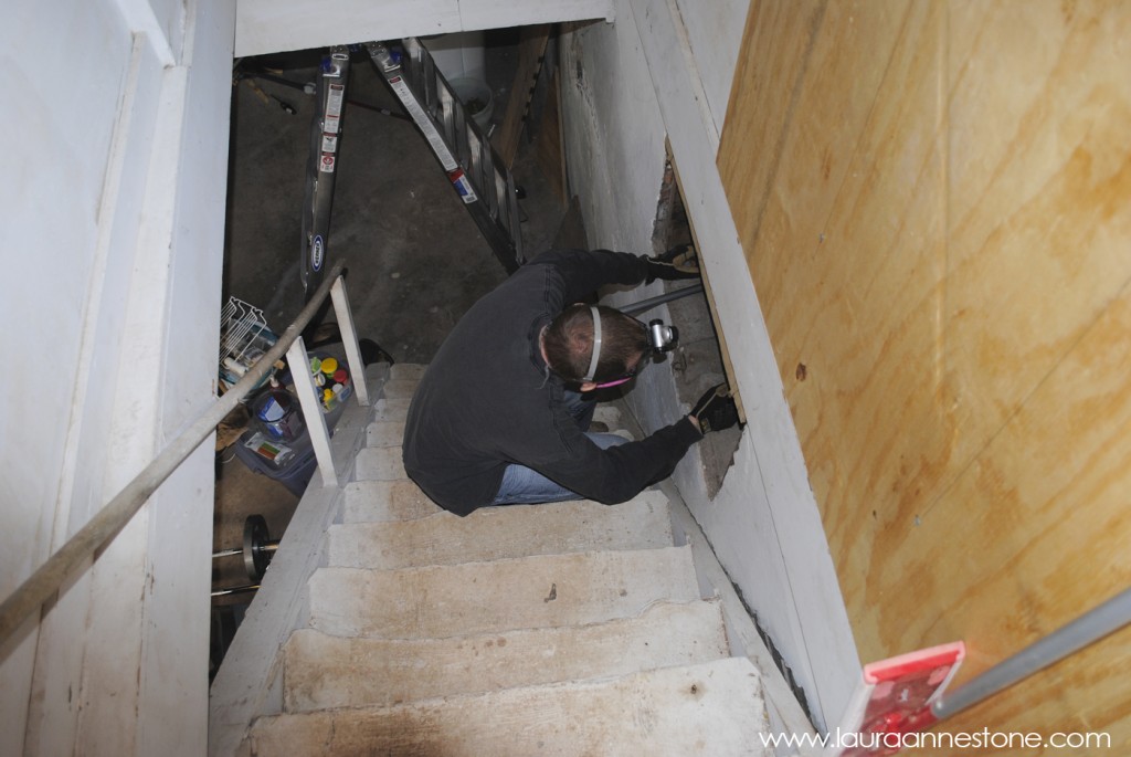 Exploring the crawlspace - LauraAnneStone.com