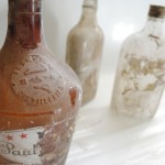 Vintage liquor bottles - LauraAnneStone.com
