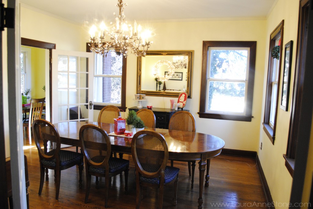 2013 Holiday Dining Room - LauraAnneStone.com