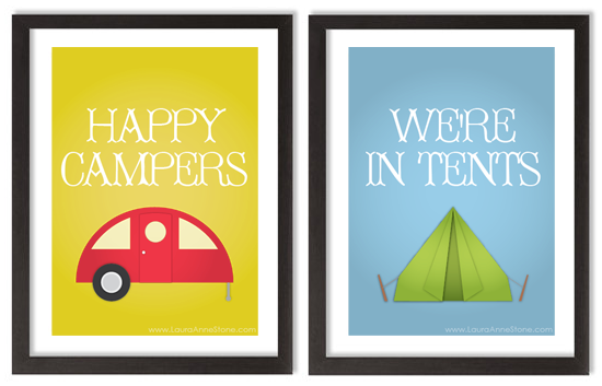 Happy Campers | We're In Tents