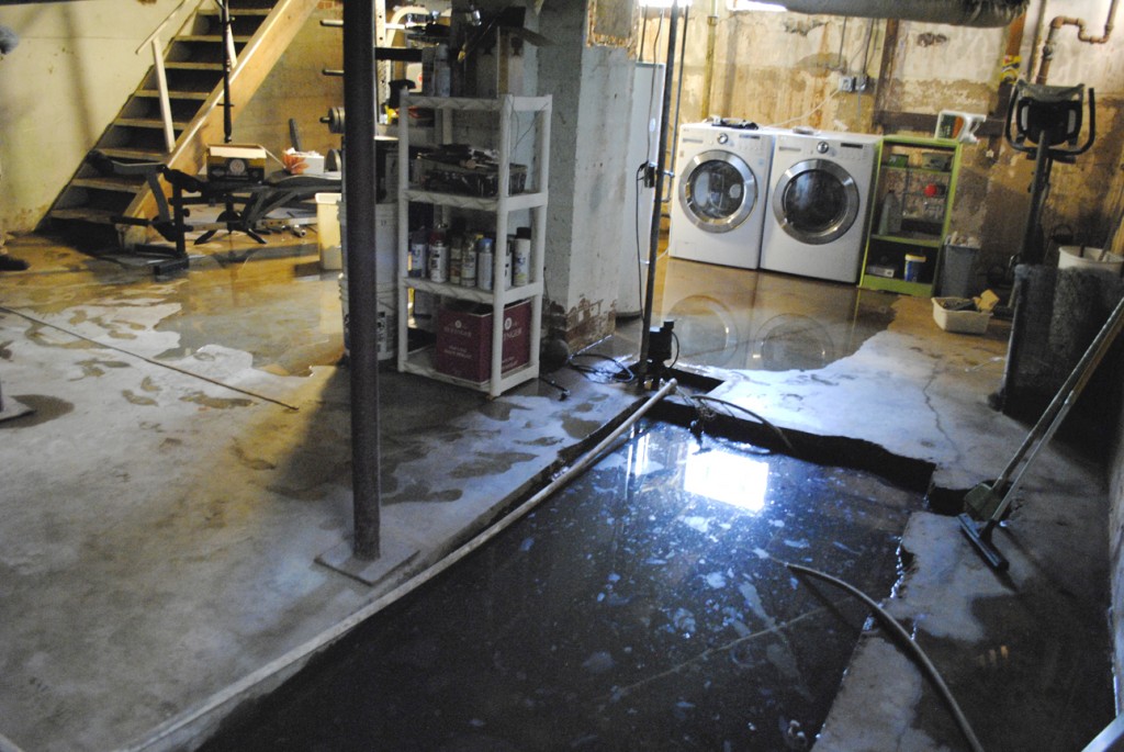 Basement Flooding - www.LauraAnneStone.com