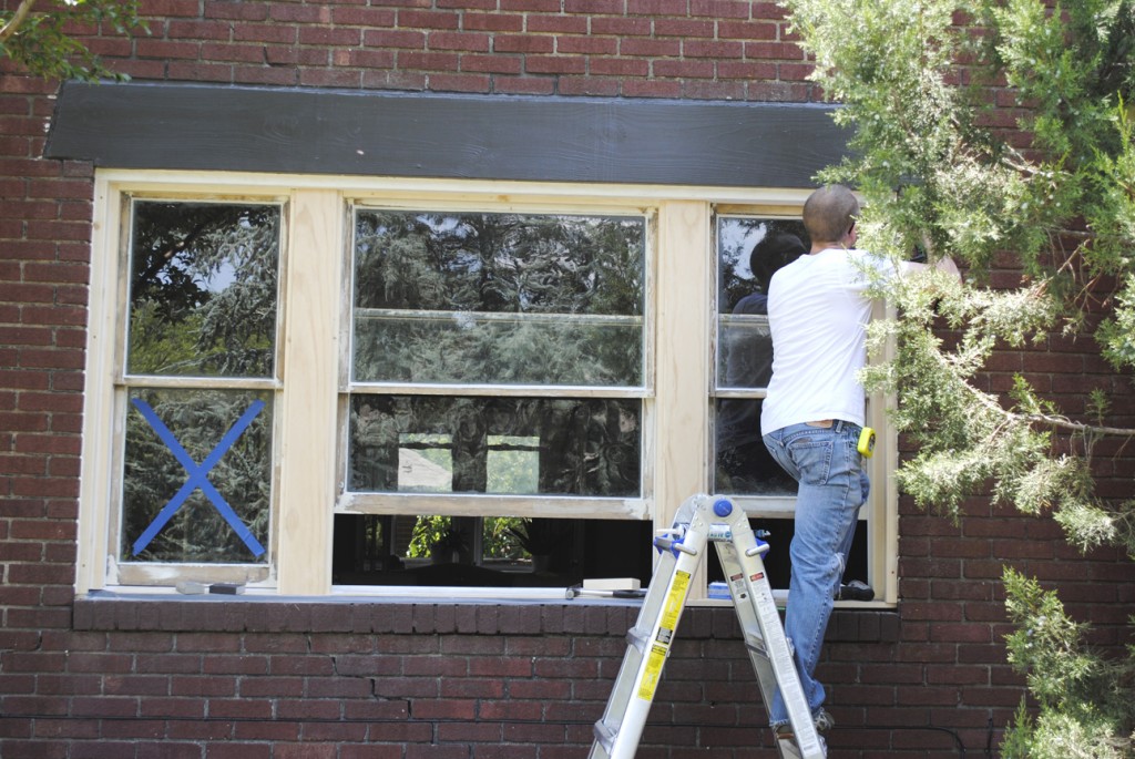 Antique Wood Window Restoration - www.LauraAnneStone.com